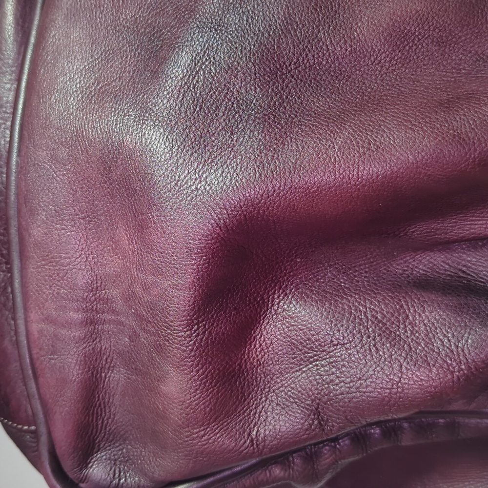 Lusher Italian Leather Shoulder Tote Bag - Picture 10 of 12